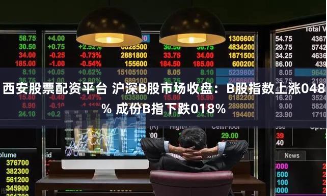 西安股票配资平台 沪深B股市场收盘：B股指数上涨048% 成份B指下跌018%